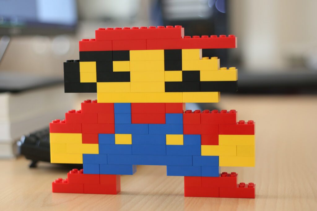 Lego Mario by Sahand Babali